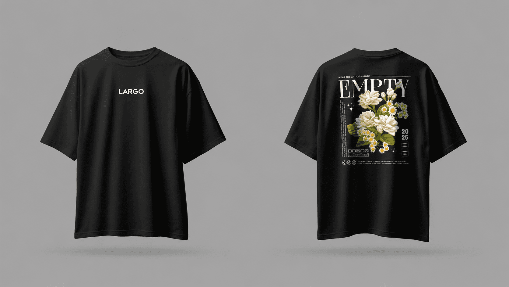 Largo Empty oversized tee